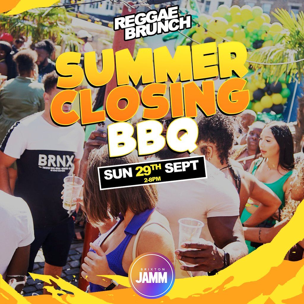 The Reggae Brunch Presents - BBQ Summer Closing - Sun 29th Sept