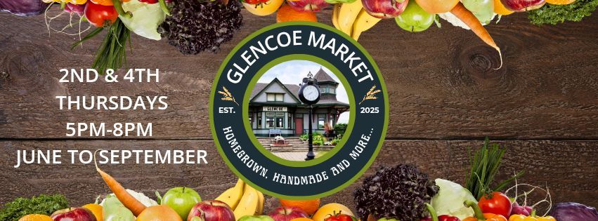 August 28th Glencoe Summer Market