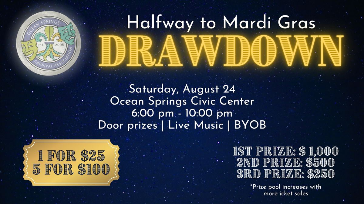 Halfway to Mardi Gras Drawdown