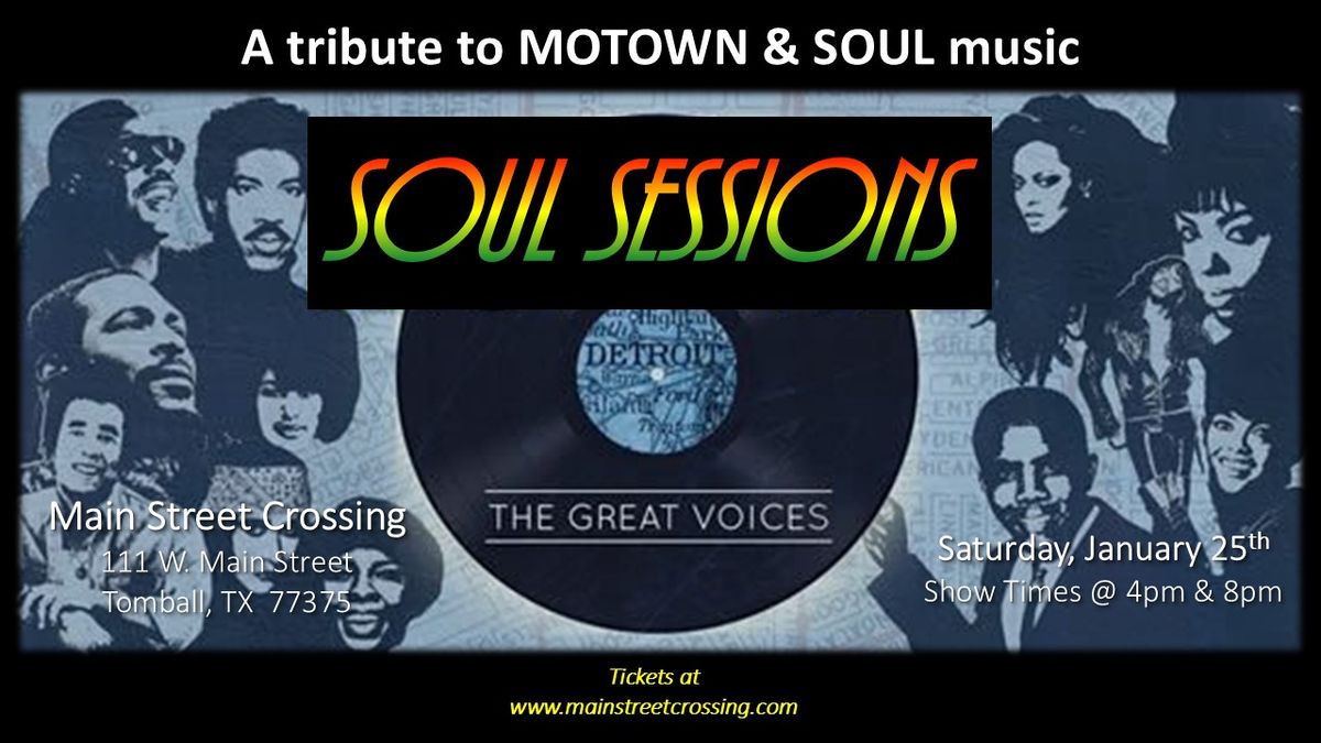 Soul Sessions ~ "A Tribute To Motown & Soul"