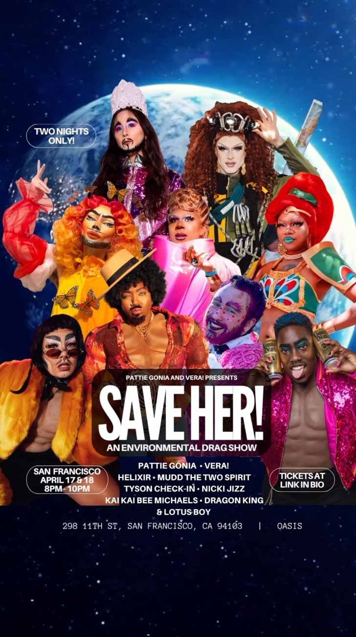 Pattie Gonia - Save Her: The Environmental Drag Show at First Avenue