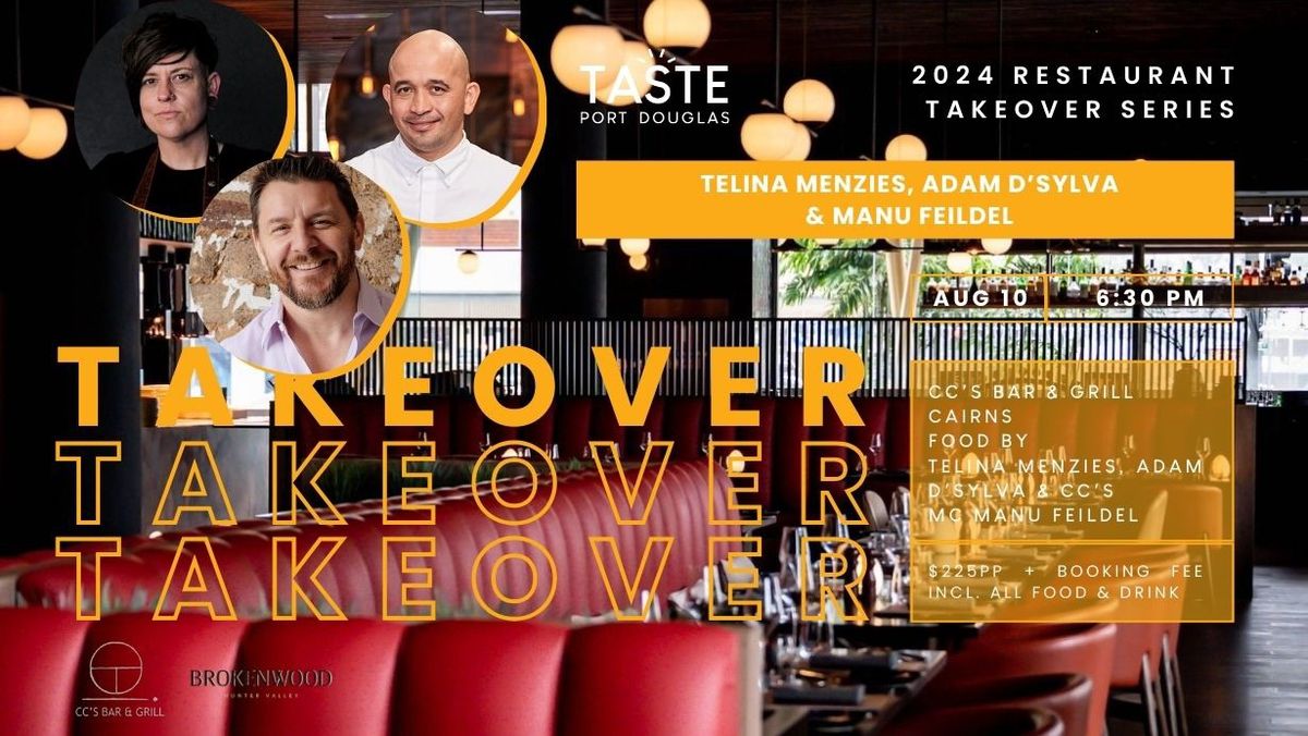 Takeover Series: MC Manu Feildel - Adam D\u2019Sylva & Telina Menzies X CC\u2019s Bar & Grill