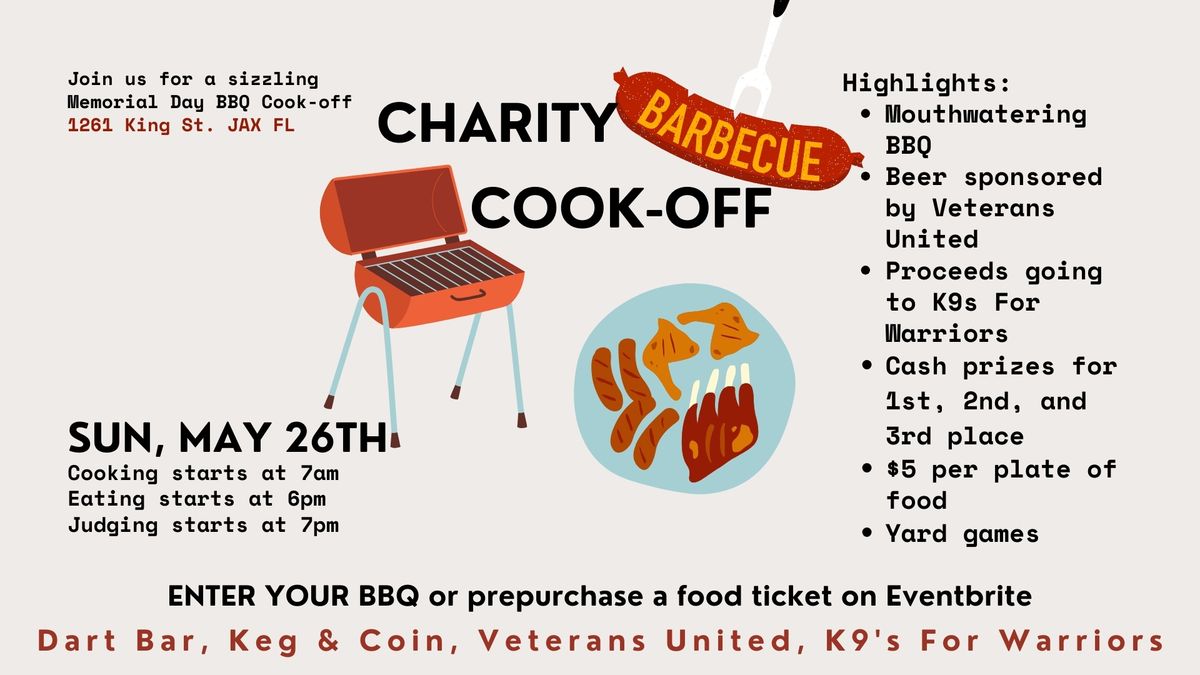 Memorial Day Charity BBQ Cook-Off