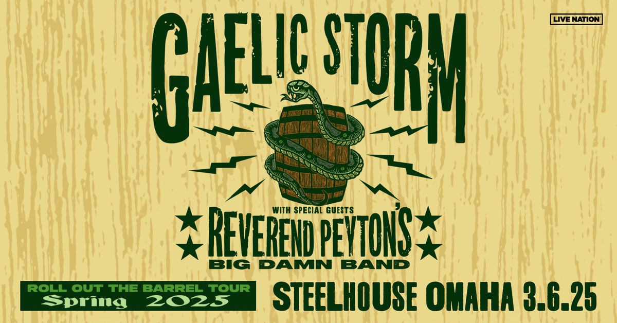 Gaelic Storm: Roll Out The Barrel Tour Spring 2025