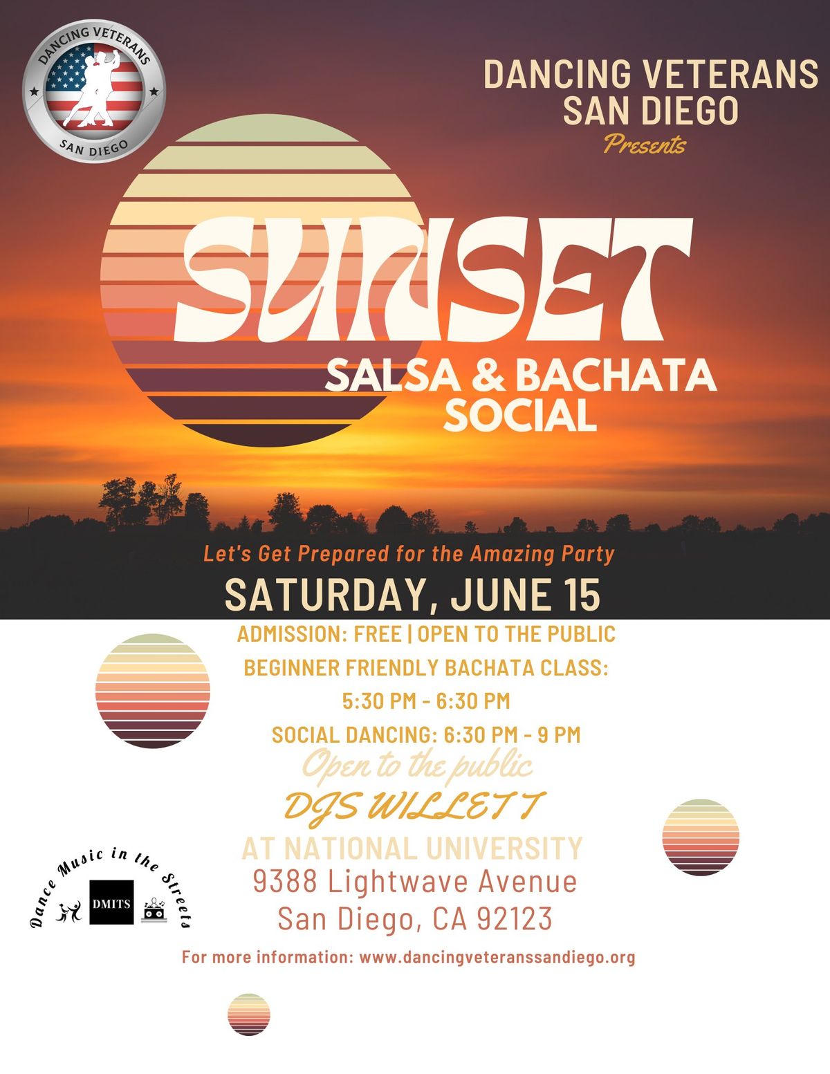 Sunset Salsa & Bachata Social