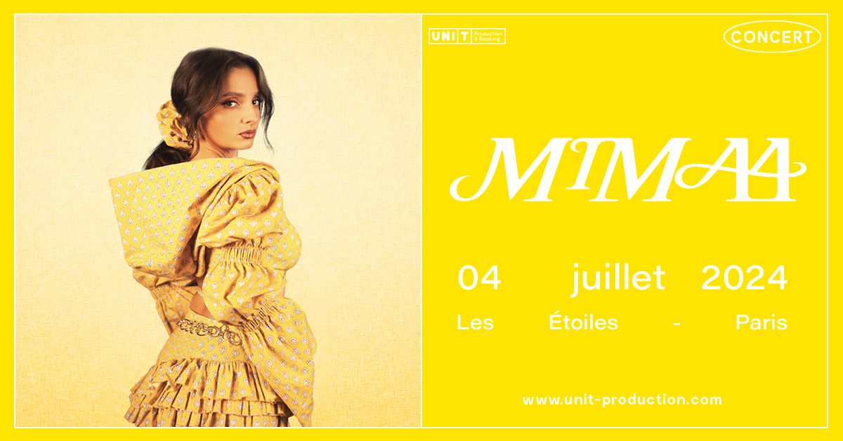 Mimaa en concert aux \u00c9toiles - Paris