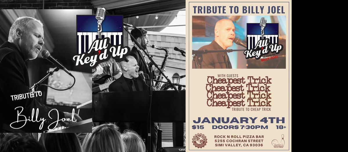 All Key'd Up: Tribute to Billy Joel @ Rock and Roll Pizza Bar