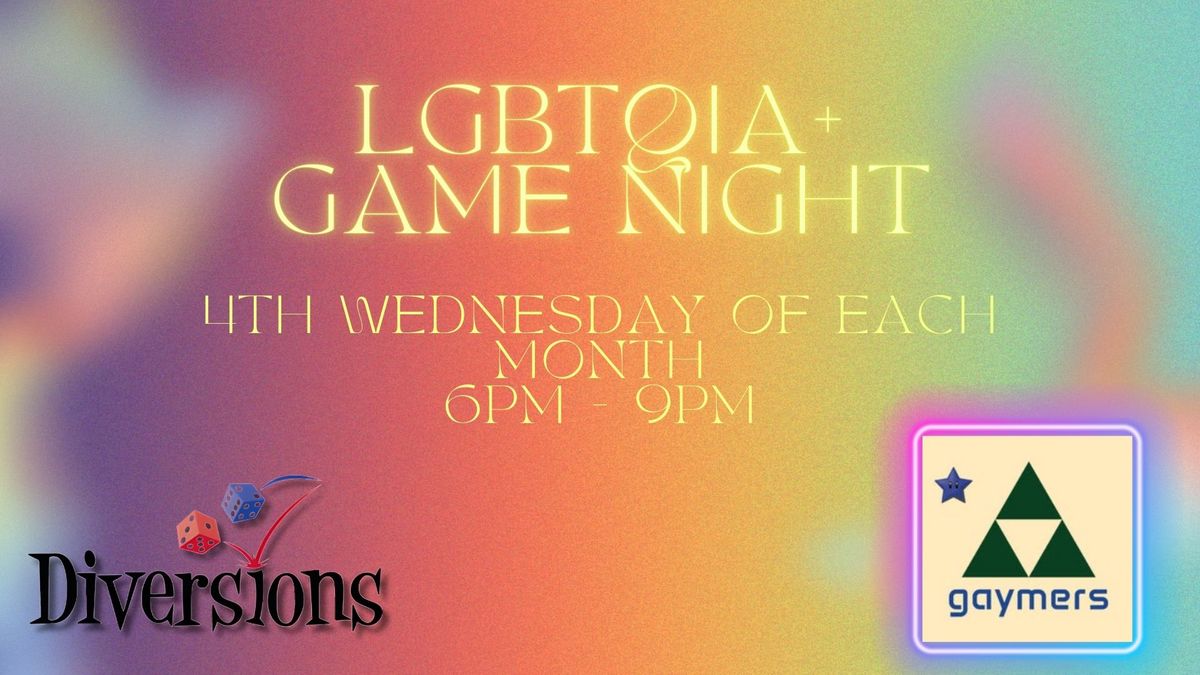 LGBTQIA+ Game Night with Portland Gaymers