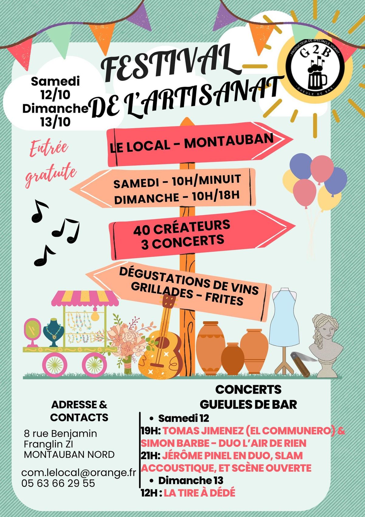 Festival de l'Artisanat - Le Local Montauban