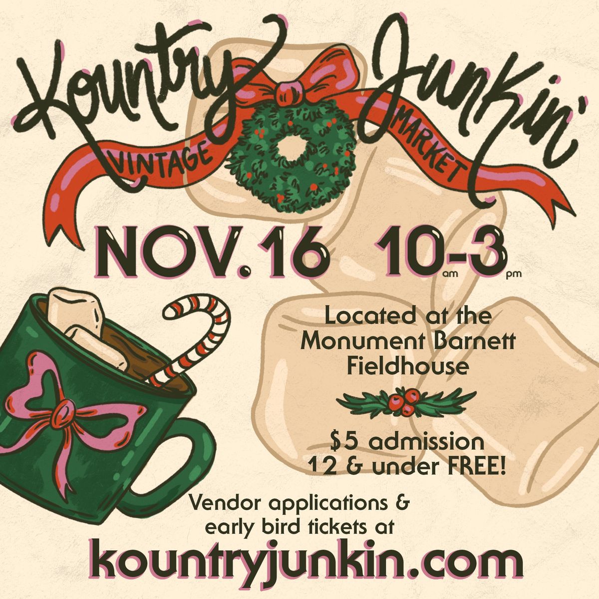 KOUNTRY JUNKIN\u2019 CHRISTMAS MARKET 