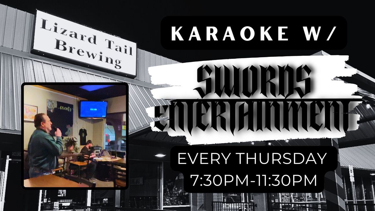KARAOKE hosted by Swords Entertainment 