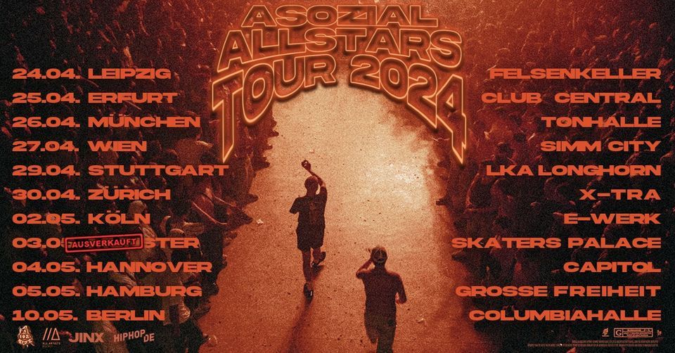  102Boyz \/\/\/ Asozial Allstars Tour 2024 \/\/\/ Leipzig