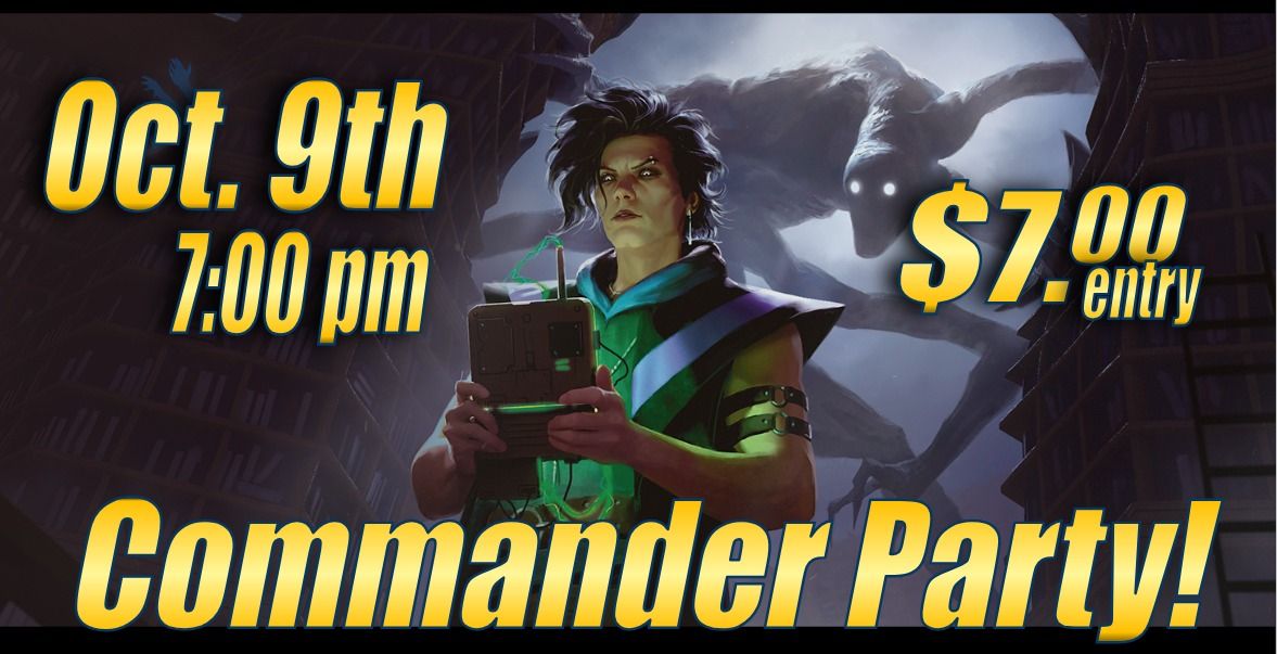 MTG Duskmourn Commander Party