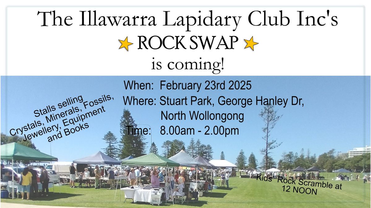 Illawarra Lapidary Club Inc's Rock Swap