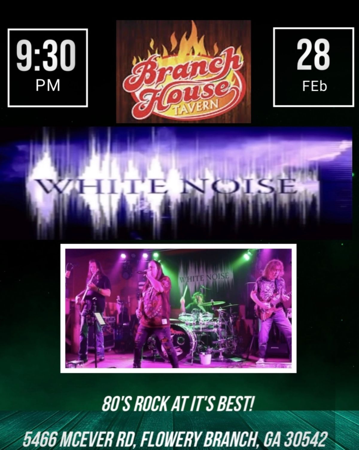 White Noise Debuts at Branch House Friday Feb. 28th