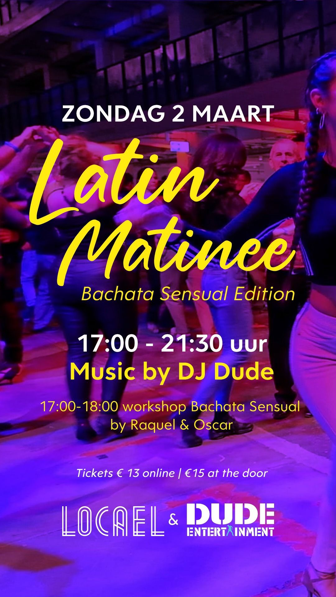 Latin Matinee @The Haarlem Station (Locael Centraal\/ Bachata Sensual Edition) 