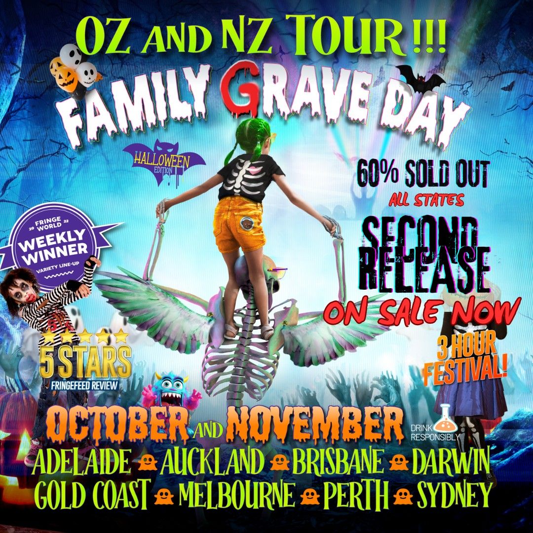 Family Rave Day - Halloween Darwin 2024