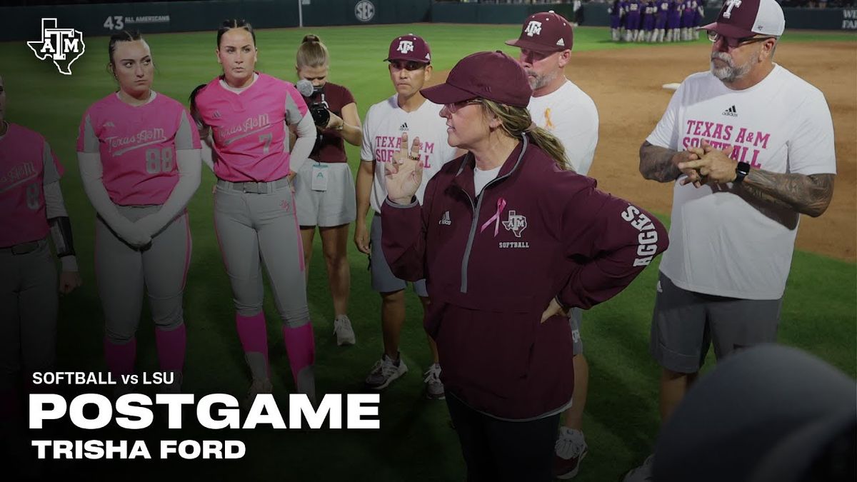 Texas A&M Aggies at LSU Tigers Softball at Tiger Park LSU