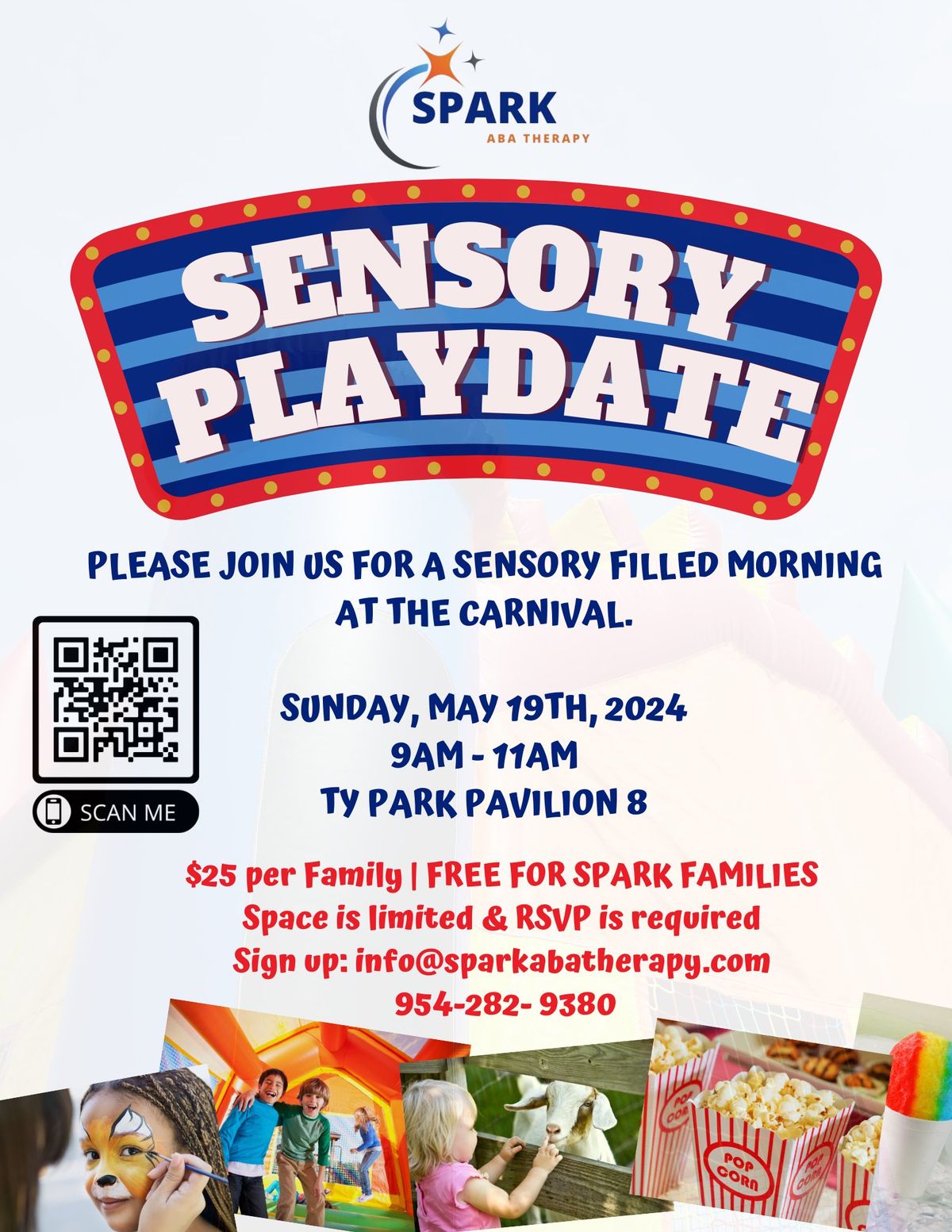 Sensory Playdate - Mini Carnival at TY Park in Hollywood, FL