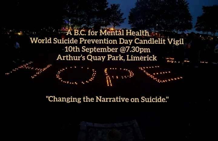 World Suicide Prevention Day Candlelit Vigil 