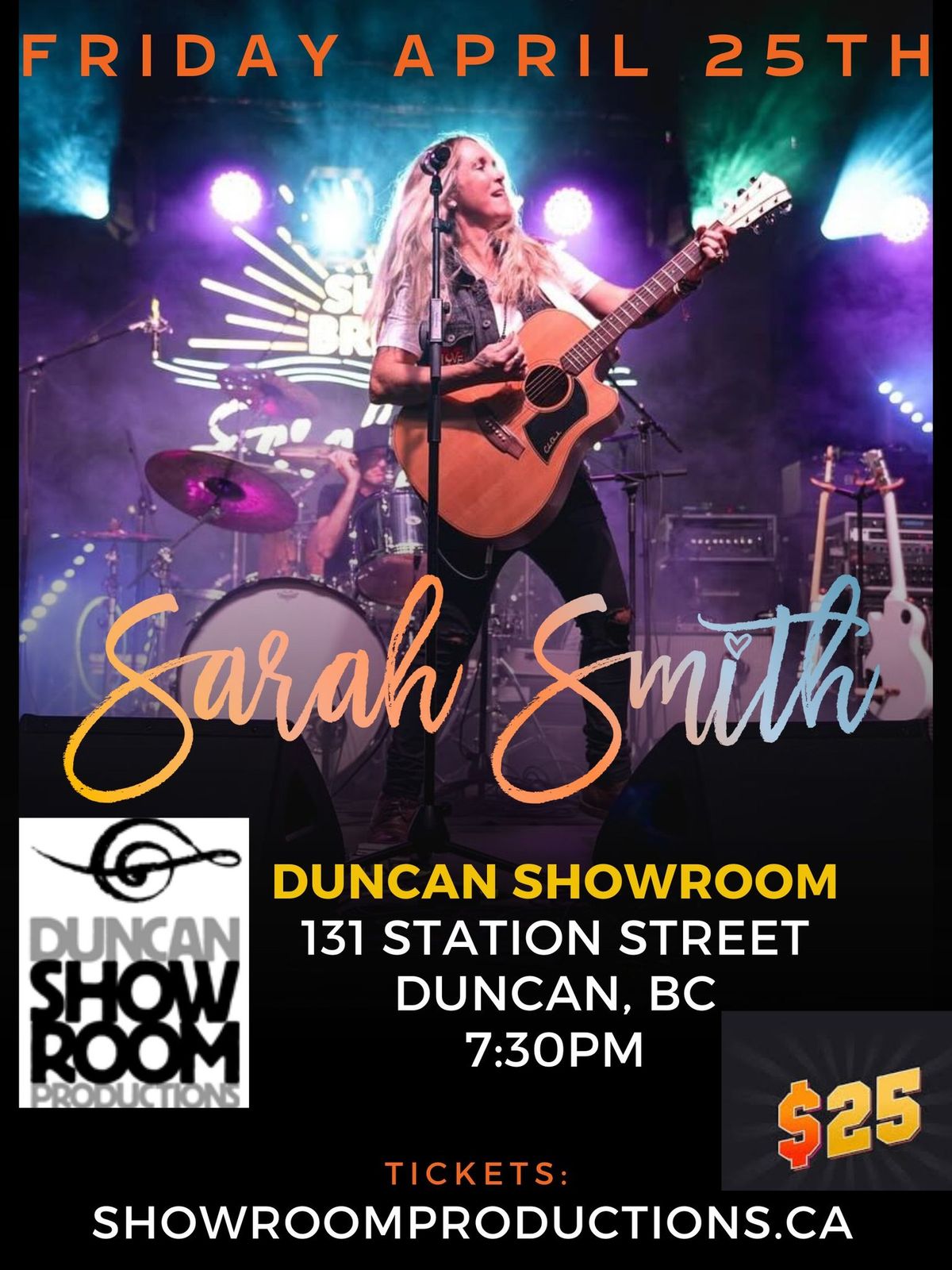 Sarah Smith - LIVE AT DUNCAN SHOWROOM, DUNCAN BC