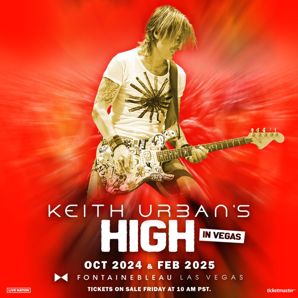 Keith Urban Las Vegas Tickets