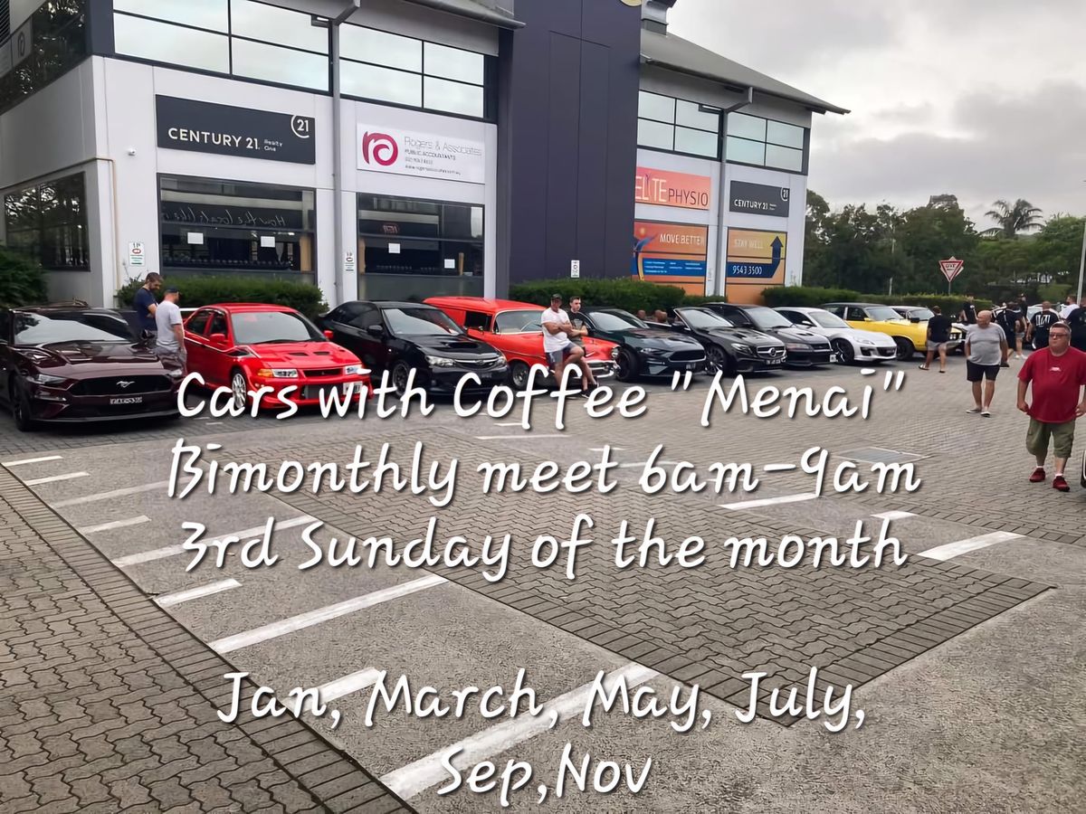 cars with Coffee "menai"