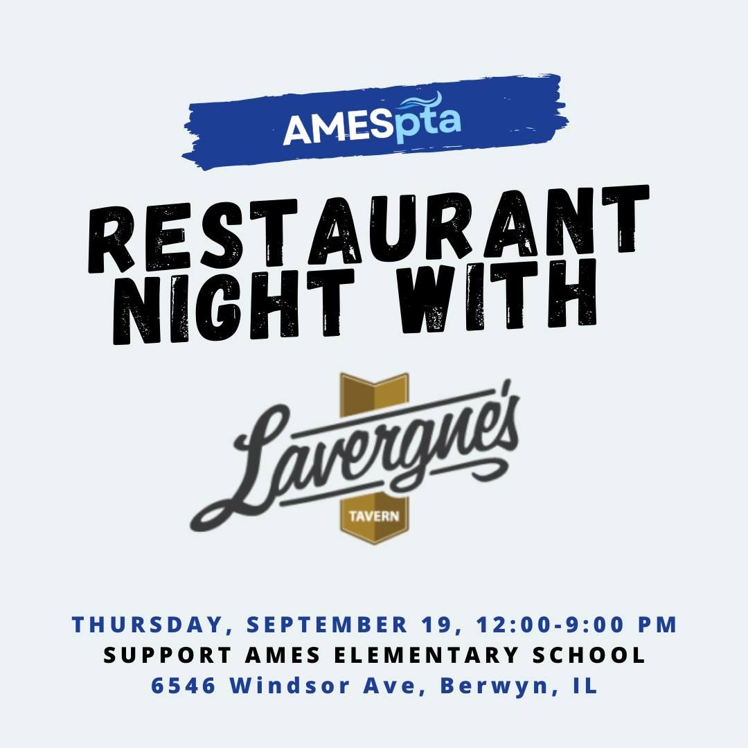 Lavergne's Dine Out Night for Ames PTA