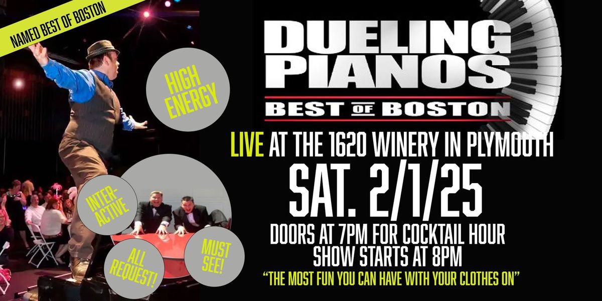 Command Performance! Dueling Pianos LIVE! At 1620 Winery