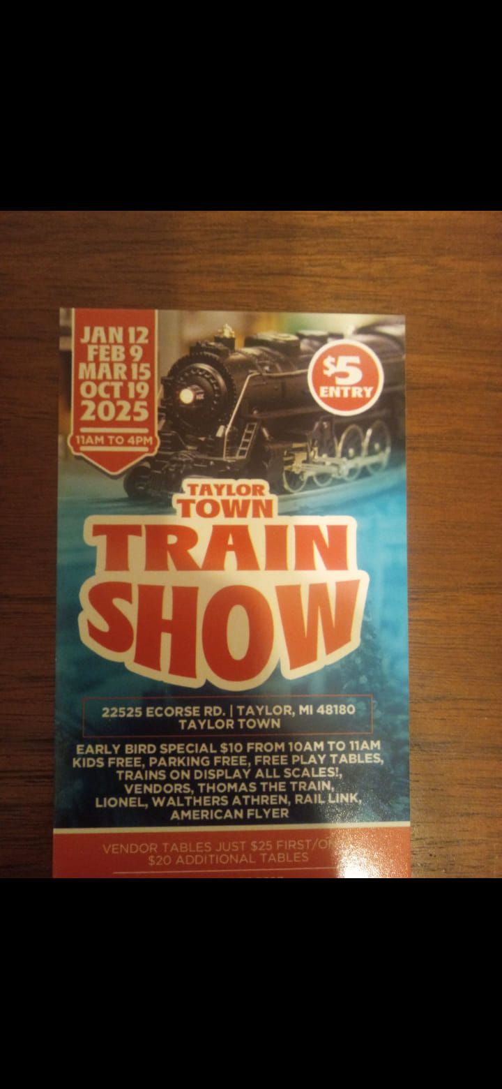 Taylor Town Train Show and Sale 