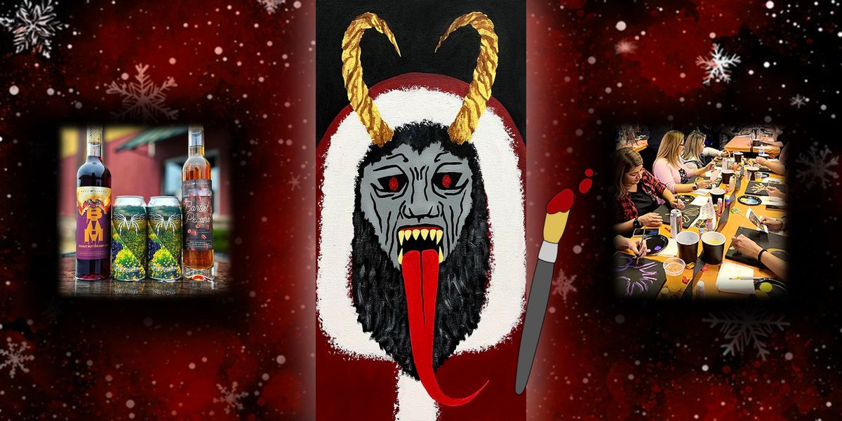 Paint & Drink at Manic Meadery: Krampus