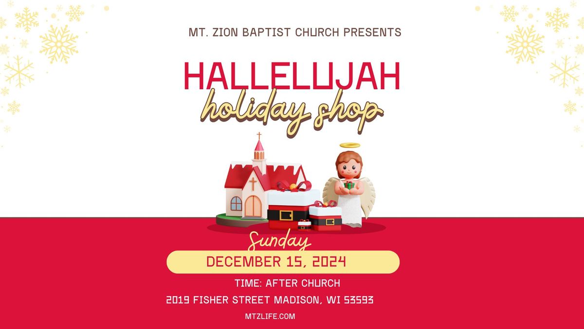 Hallelujah Holiday Shop