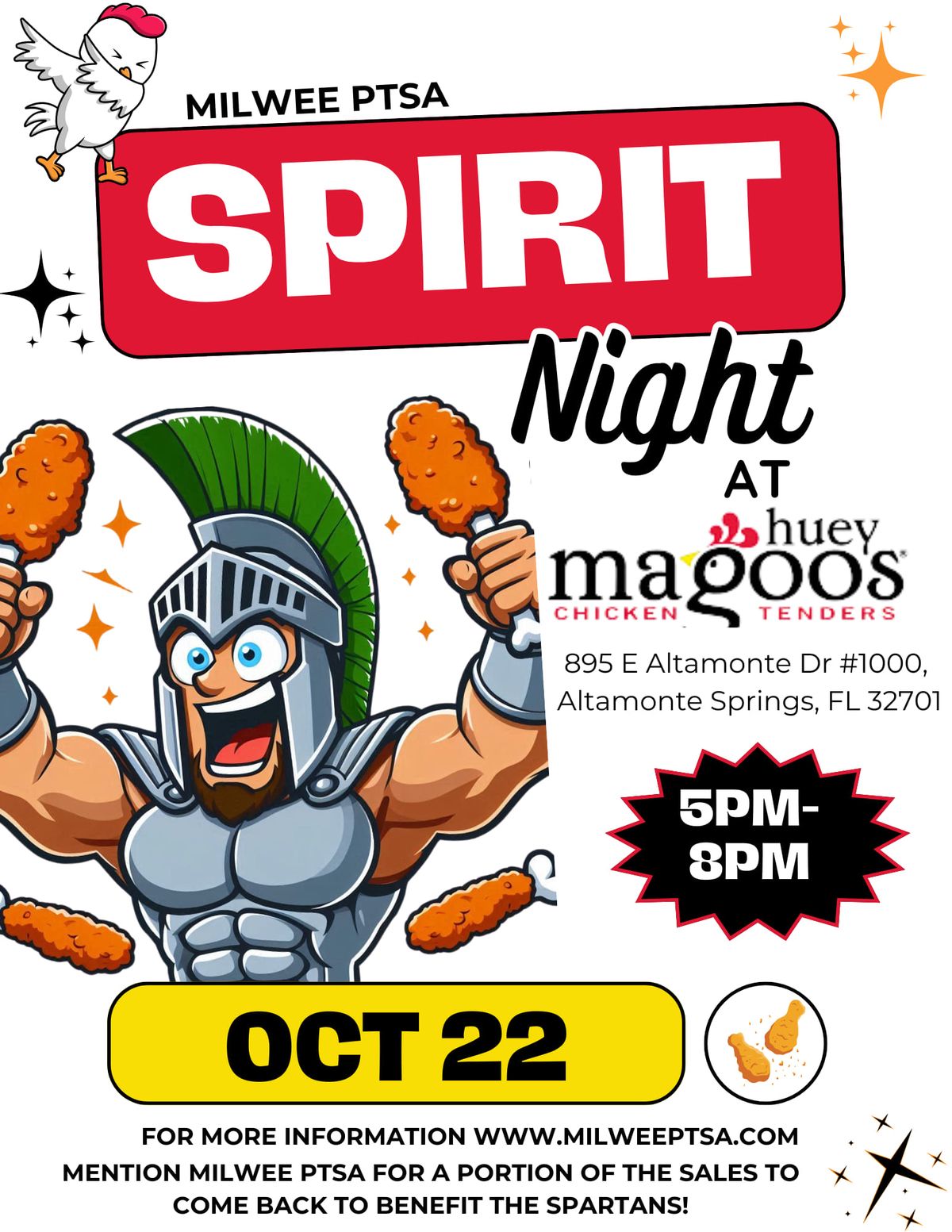 Spirit Night [@] Huey Magoo's in Altamonte \ud83c\udf57