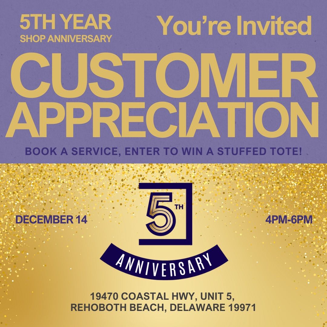 5 Year Customer Appreciation Event