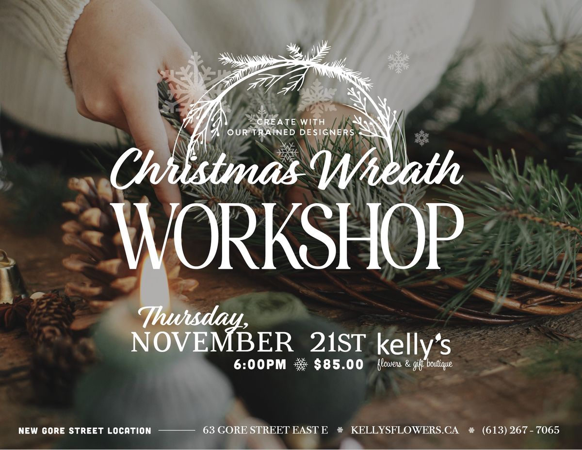 Christmas Wreath Workshop 