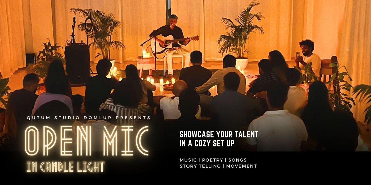 Open Mic in Candle Light