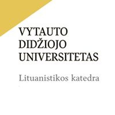 VDU Lituanistikos katedra