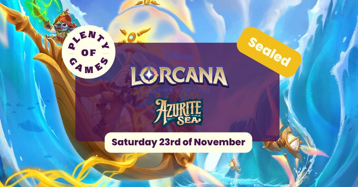 Lorcana Azurite Sea Pre-Release