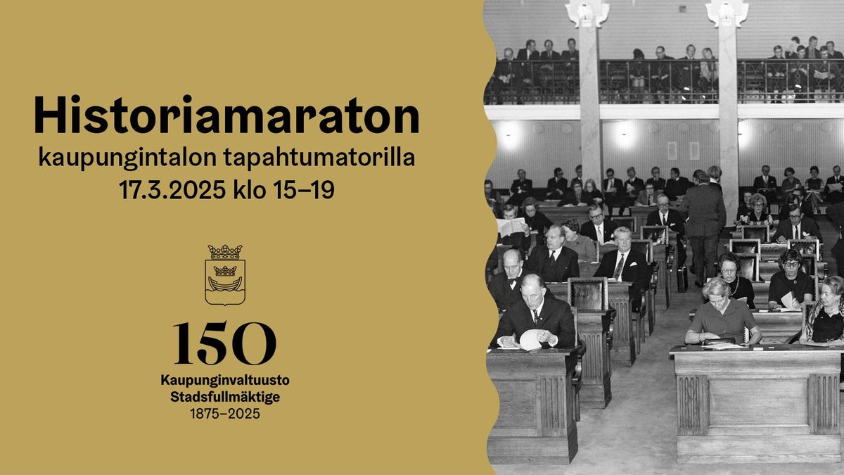 Historialuentomaraton Helsingin kaupunginvaltuustosta