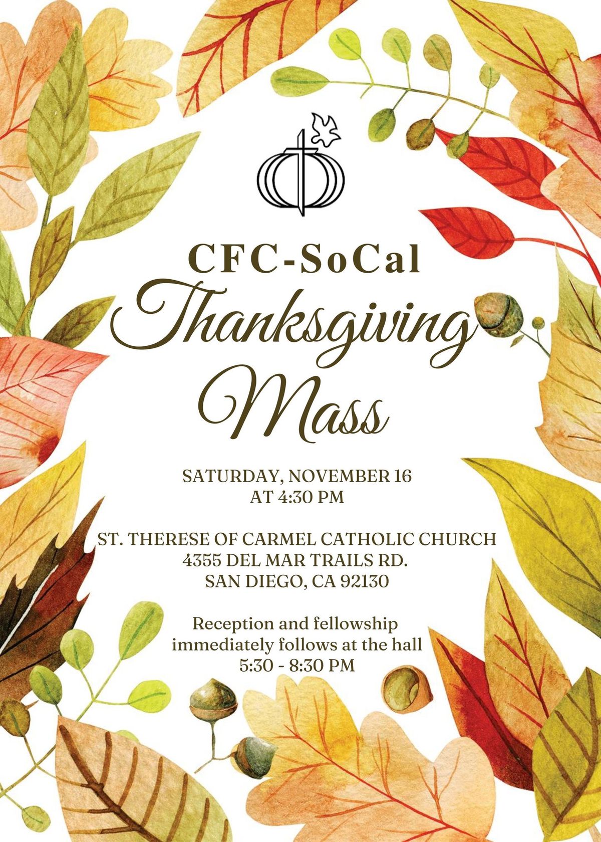 CfC SoCal Thanksgiving Mass