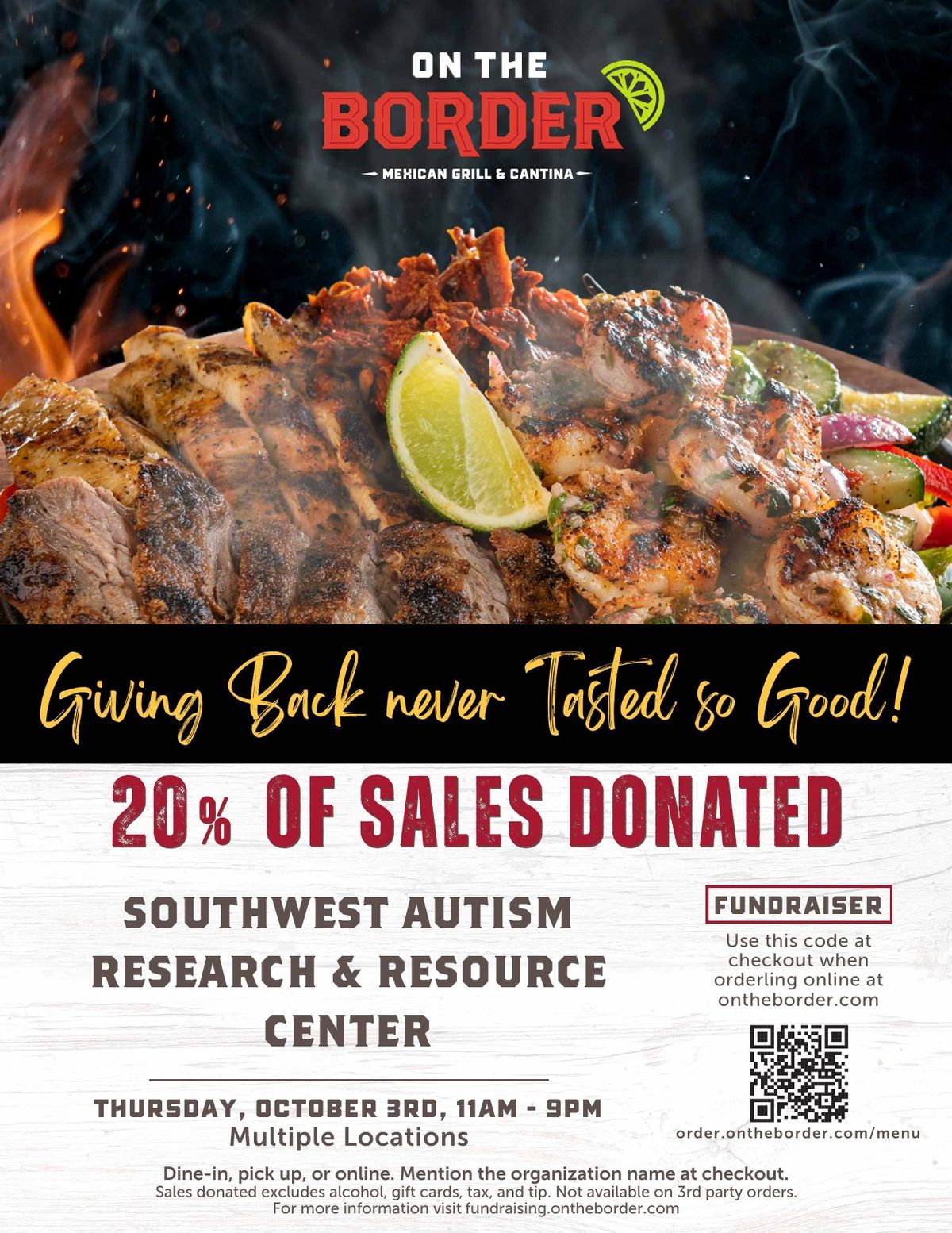 Southwest Autism Research and Resource Center Fundraiser!!!