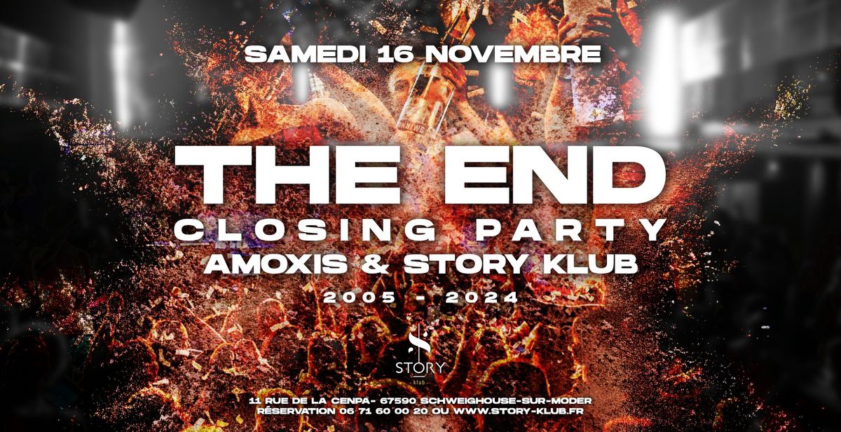 THE END - SAM. 16 NOV. (CLOSING PARTY)