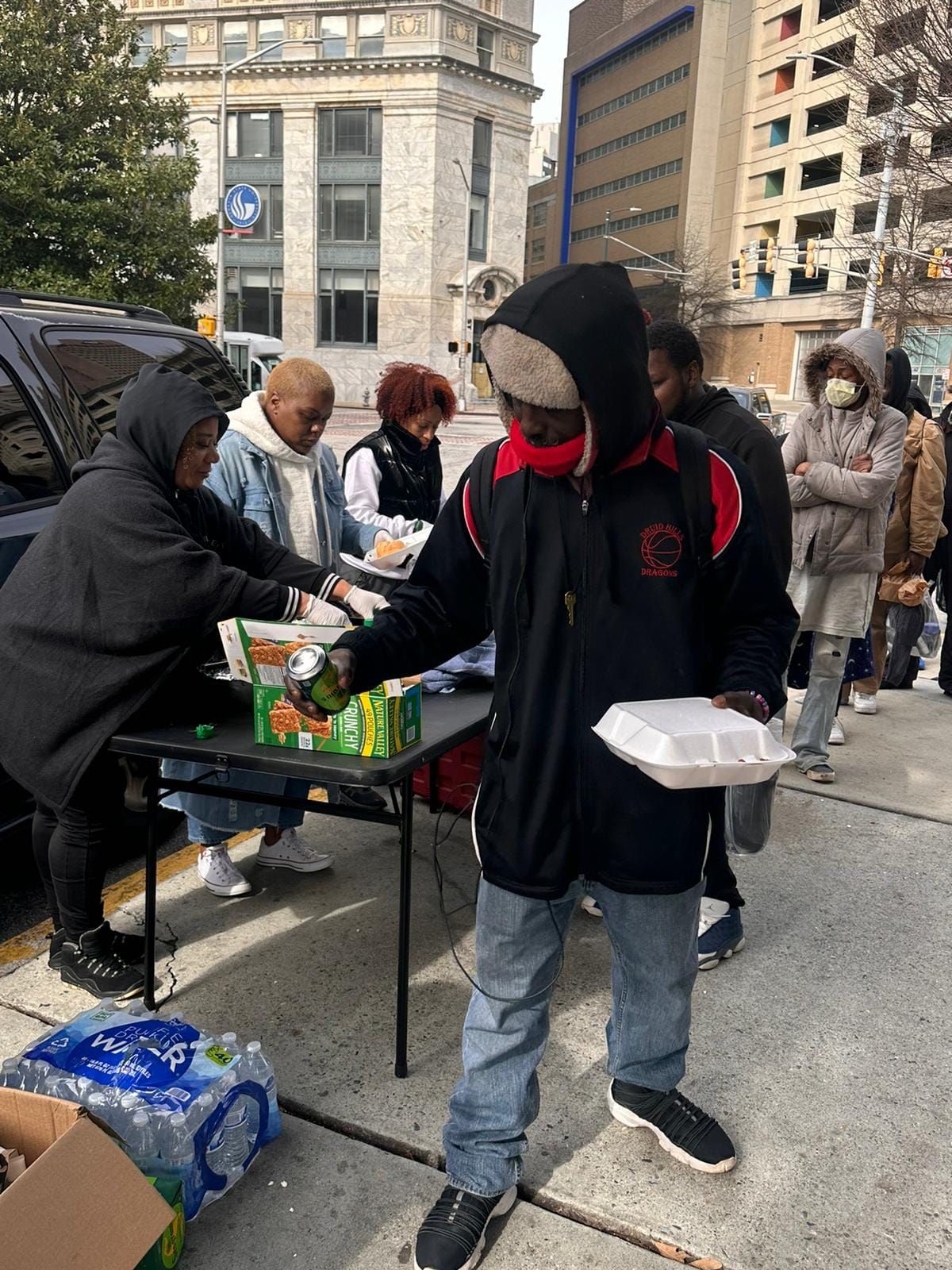 Hungry Hearts Feeding the Homeless Mission