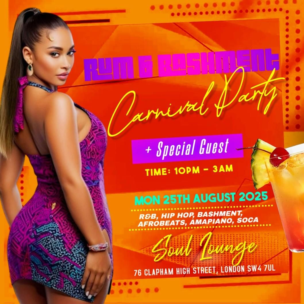 Rum &amp; Bashment Carnival Party