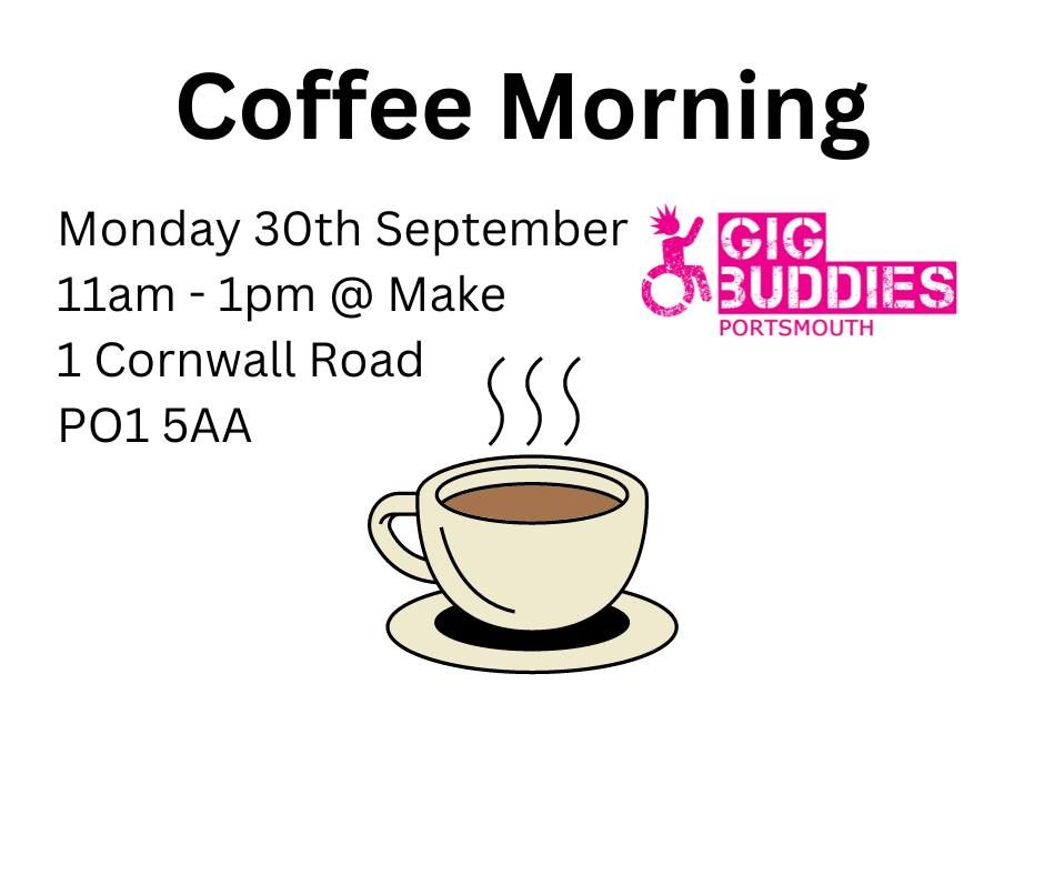 Gig Buddies Coffee Morning