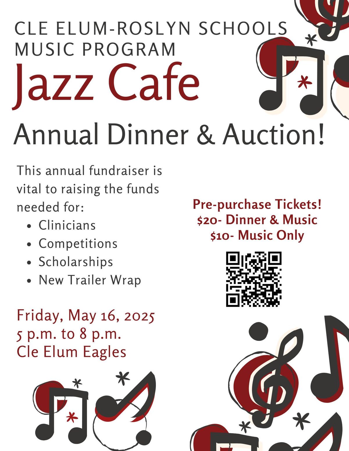 Jazz Cafe Annual Dinner & Auction 2025