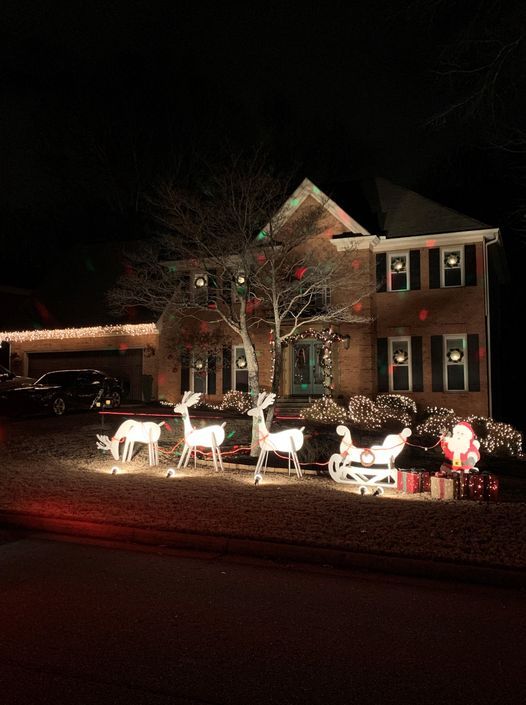 The 2021 Tuxford Holiday Lights Contest, Tuxford Dr, Alpharetta, GA
