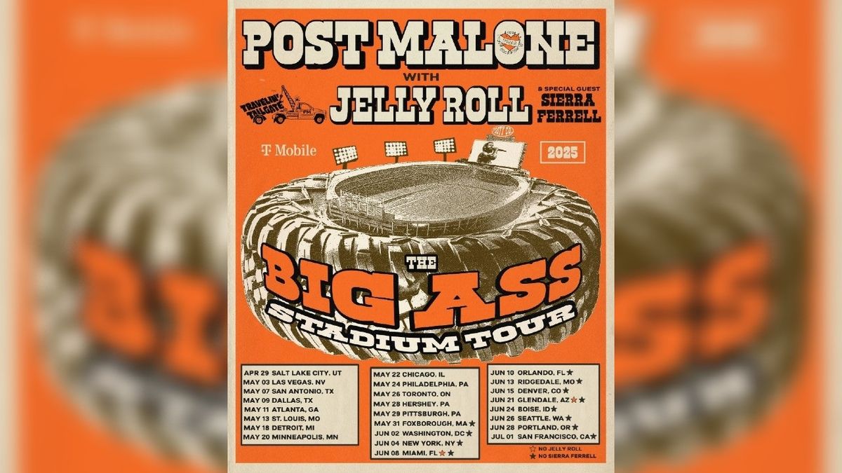 Post Malone with Jelly Roll Orlando Tickets