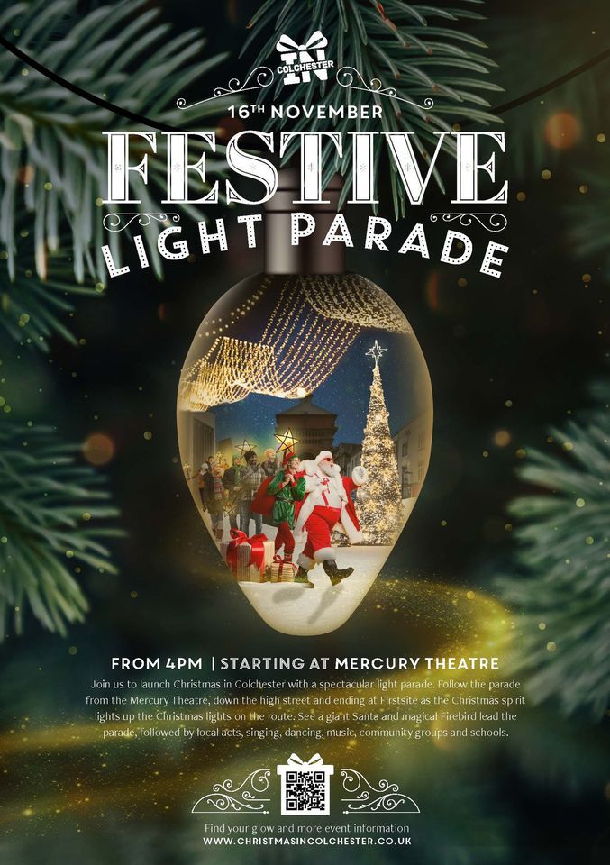 Festive Light Parade, Colchester Light Switch On, High Street