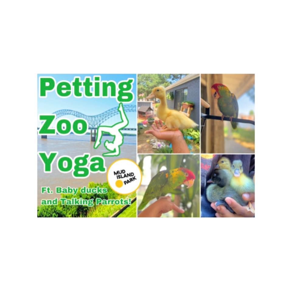 Petting Zoo Yoga by the river